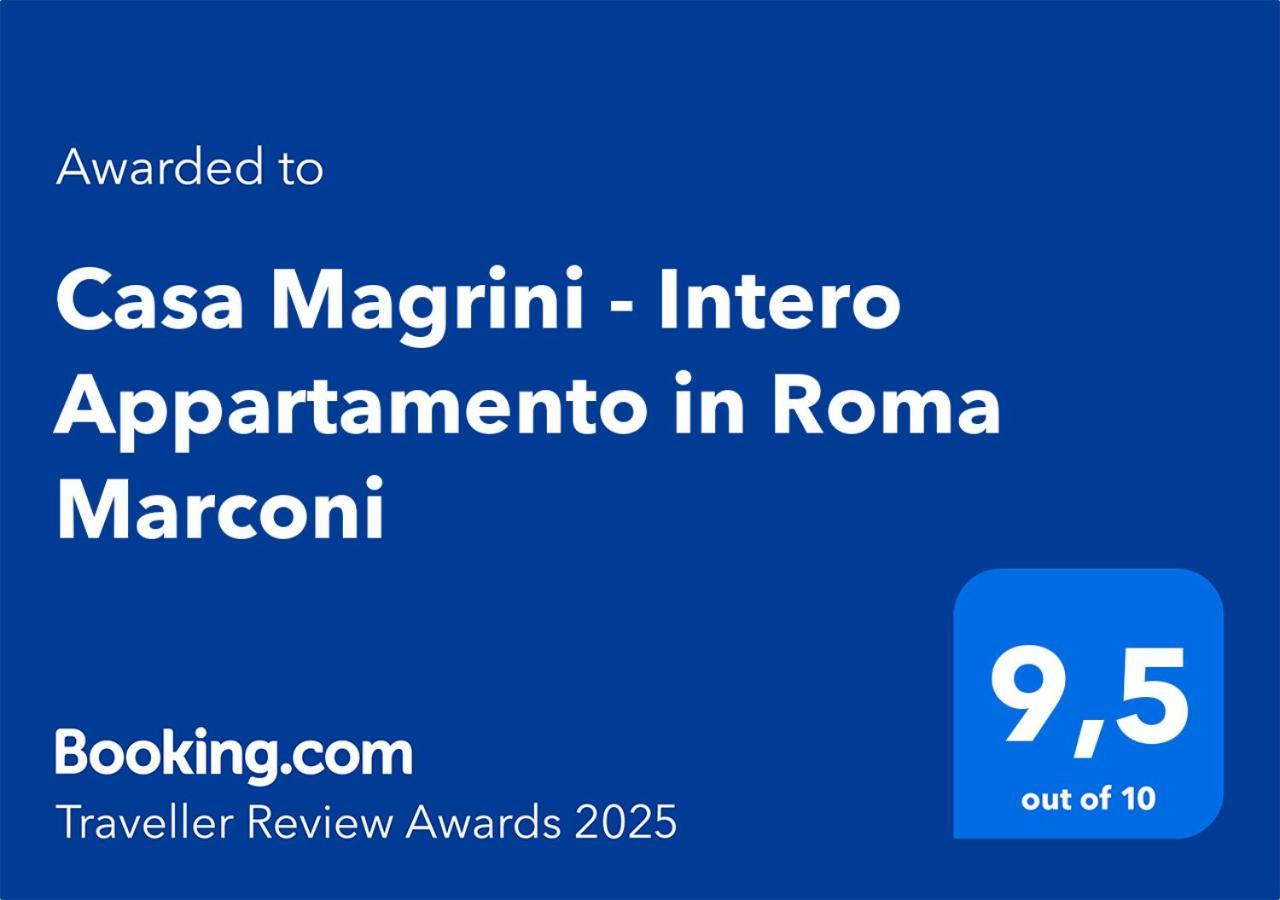 Casa Magrini - Intero Appartamento In Roma Marconi エクステリア 写真